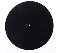 WOWOWO Turntable Mat 10" Anti-Static Turntable Mat Anti-Vibration Slipmat For LP Vinyl Record Player
