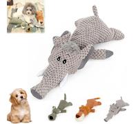 Wowpetsmart Invincible Chewanimals, Heavy Chewer Resistant Squeaky Dog Toys, Designed for Elephants