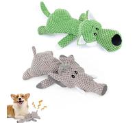 Wowpetsmart Invincible Chewanimals - Heavy Duty Dog Toys (2pcs)