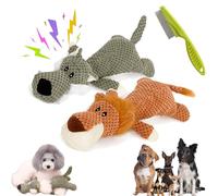 Wowpetsmart Invincible Chewanimals Wowpetsmart for Heavy Chewers Calming Elephant Toy for Dogs Small Dog Chew Toys for Pet Anxiety Relief Built-in Sound and Teeth Cleaning