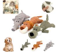 Wowpetsmart Invincible Chewanimals, Wowpetsmart for Heavy Chewers, Wowpetsmart Dog Toys, Resistant Squeaky Dog Toys, Designed for Heavy Chewers (Mix)