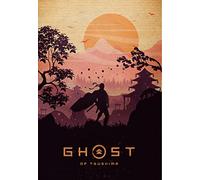 WowPosters Ghost of Tsushima Poster - 21x30 cm