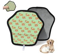 WowPrint Corgi Dog Pet Hair Removal Glove for Cat Dog Sleeping Dogs Reusable Electrostatic Pet Hair Gloves Brush Tool for Couch Clothing Carpet Furniture Car Seat 1 Pack