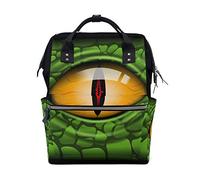 WowPrint Diaper Tote Bag 3D Dinosaur Eyes Nappy Bag Large Capacity Organiser Multifunction Travel Backpack for Baby Care