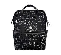 WowPrint Diaper Tote Bag Chemistry Mathematics Formulas Nappy Bag Large Capacity Organiser Multifunction Travel Backpack for Baby Care