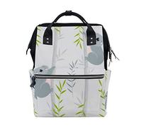 WowPrint Diaper Tote Bag Cute Koala Bear Nappy Bag Large Capacity Organiser Multifunction Travel Backpack for Baby Care