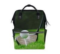 WowPrint Diaper Tote Bag Sport Golf Ball Nappy Bag Large Capacity Organiser Multifunction Travel Backpack for Baby Care