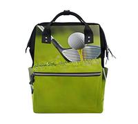 WowPrint Diaper Tote Bag Sport Golf Ball Nappy Bag Large Capacity Organiser Multifunction Travel Backpack for Baby Care
