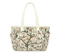 WowPrint Monkey Pattern Tote Bag for Women Handbag Lightweight Quilted Puffer Tote Bags Large Zip Briefcase Shoulder Bag for Travel Work Gym
