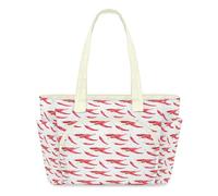 WowPrint Red Peppers Tote Bag for Women Peppers Chilli Handbag Lightweight Quilted Puffer Tote Bags Large Zip Briefcase Shoulder Bag for Travel Work Gym
