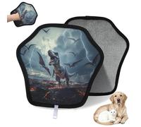 WowPrint T-rex Dinosaur Pet Hair Removal Glove for Cat Dog Reusable Electrostatic Pet Hair Gloves Brush Tool for Couch Clothing Carpet Furniture Car Seat 1 Pack
