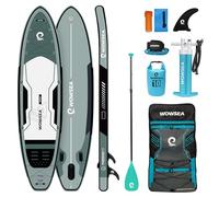 WOWSEA Poseidon P3 Inflatable Paddle Board, Durable and Stable Touring SUP Board, Yoga Paddle Board for Leisure, Nice Paddelboard with Accessories Kit for Aquatic Recreation and Exploring