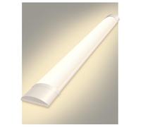 wowspeed 8Pack LED Batten Light 4500K Daylight, 4FT 40W Neutral White Ceiling Light, Ceiling Tube Light for Office, Living Room, Bathroom, Kitchen, Garage, Warehouse, 4000lm, 130° Beam Angle