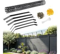 wowspeed Cat Proof Fence Anti-Climb Barrier, Tear-proof Cat Isolation Net, Rustproof Pets Protection Catio Enclosure, 10m Roll Mesh Fence, Weatherproof Cats Proofing Fences for Patio Garden Yard