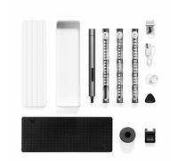 wowstick Precision Electric Screwdriver, Rechargeable Screwdriver Set with LED Light and Magnetic Mat, Repair Tool Kits Including 56 Bits Extend Bar for Most Electronics Devices