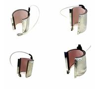 wowsubli WER160 Mug Press Element, WER160 Mug Attachments 6oz 11oz 12oz 17oz LATTE DURHAM Heat Press 2 Screw Sublimation (6oz Durham Mug Mat)