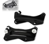 WOWTK 4-Point Detachable Docking Hardware Kit for Harley Touring 2014-2025 CVO Road Glide Road King Street Glide Street Glide,for Sissy Bar, Solo/2-Up Luggage/Tour-Pack Rack,Black