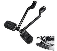WOWTK Heel Toe Shift Pegs, Front and rear Levers w/Shifter Pegs for Harley 1986-2017 FL Softail, 1988-2024 Road King Road Glide Street Glide Electra Glide and 2008-later Trike models,Black
