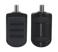 WOWTK Pair of Streamliner Style Shifter Pegs fits for Harley Davidson All models Road King Street Glide Sport Glide Electra Glide Iron 883 1200 XL1200 XL883 Softail touring Forty-Eight Fat Bob,Black