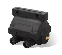 WOWTK SPARK COIL,12 V 5.0 OHM Two Wire Spark Coil Dual Fire High Power Ignition Coils for Harley V-Twins 1965-1979,for Sportster 1000 1200 900 Electra Glide Roadster Softail Fat Bob Dyna,for 31609-65A