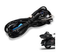 WOWTK Trunk Tour Luggage Pack Wiring Harness Kit fits for Harley Touring, Road Glide, Road King, Electra & Street Glide 2014-2023