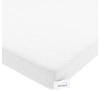 wowttrelax Gel Memory Foam Mattress Topper Small Double Bed, 3in Dual-Layer, Ventilated Design With Washable & Removable Knitting Cover, Back Pain Support, 4FT Small Double(120x190x7cm)