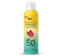 WOWW. Watermelon + Omega Sunfreeze Sun-screen Spray | SPF 50 PA++++ | -7°C Cooling Effect | UV Rays + Pollution Defense | Lightweight, Non-Greasy & Invisible Finish | 100ml