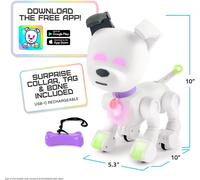 WowWee DOG-E interactive robot dog smart pet LED lights, sounds, app connected