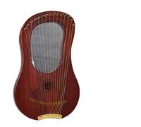 WowZza 10-Stsmall Lyre Harp Instrument Portable Beginner Liras Instruments for Beginner/K Original Sound/15 Chords
