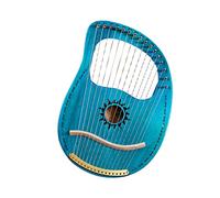 WowZza 16/19/21/24 Strings Lyre Lyre Harp Wooden 21 Strings Harp Musical Beginner Instrument Lyre Harp for Beginners/16 St2