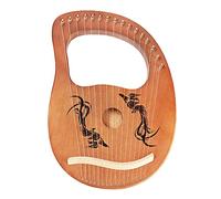 WowZza 16 Tone Lyre All Solid Wood Lyre Harp 16 Strings Harp Musical Beginner Instrument Lyre Harp for Beginners/10
