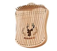 WowZza 17 Stlyre Harp Fingerstyle Portable Mini Lyre Music Instruments Beginner Stringed Instruments Lyre Harp for Beginners/1