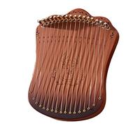 WowZza 17 Strings Lyre Single Board Beechwood Portable Small Harp Wooden Stringed Instruments for Beginner Lyre Harp for Beginners/1