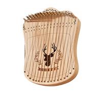WowZza Lyre Harp 17 Strings Wood Body Musical Instruments Lyre Harp for Beginners/4