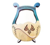 WowZza Lyre Harp 19 Stclassical Easy to Learn Portable Minority Lyre Instrument Lyre Harp/19 Sts 02