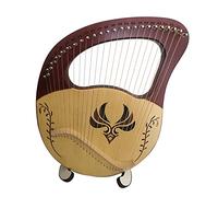 WowZza Lyre Harp 24-Tone Harp Portable Lyre Stringed Instrument for Beginners Lyre Harp for Beginners/24 Tones 4