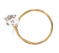 WowZza Lyre Harp a Sets of 10/16/19/21/24 Strings Replacement Metal Stfor Lyre Harp, Brighter and More Durable/16 St Set