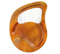 WowZza Lyre Harp Konghou Instrument Portable Musical Beginner Handheld Lyre/Log/24-St