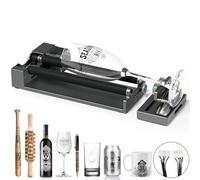 Woxcker ARot5 Rotary Roller, Y-axis Rotary Roller 360° Rotation Perfect for Engraving Cylindrical Objects, Cups, Bottles, Pens, Adjustable 6-100mm, Compatible with Most Cutter and Engraver Machine