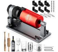 Woxcker ARot8 Rotary Roller, 4 in 1 Multi-Function Chuck Rotary Roller, Adjustable Jaw Chuck Rotary for Engraving Cylindrical Objects, Tumbler, Baseball Bat, Ring, Compatible with Most Engraver