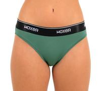 Woxer Womens Boxer Briefs Bikini Underwear, Bikini Style Panties, Soft Anti-Chafing, No Roll Inseam, Jade, M
