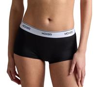Woxer Womens Boxers - Biker 9" Boy Shorts Underwear for Women, Modal Boxer Briefs, Chafe Free, Womens Underwear, Black, S