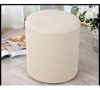 WOYAOFEI Square/Round Ottoman Slipcover Cover Stretch Footstool Foot Stool Covers Ottoman Cover, Thicked Cover For Pouffe, Decorative Washable Sofa Foot Rest Cover (Color : #11, Size : (40X40CM))