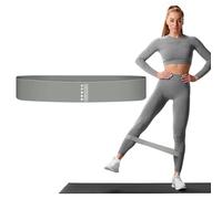 Woyinger Gray TPE Resistance Bands - Non-Slip Exercise Bands for Workouts, Pilates, Yoga, Strength Training & Home, Gym Equipment - Latex-Free Fitness Bands for Men & Women (Medium Resistance