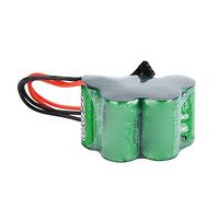 Woyisisi RC Receiver Battery, 6V 1600mAh NiMH RX Battery Trapezoidal RC Model Receiver Charger Power Pack(Green)