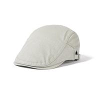 WOYUANSHA Men'S Beret Hat Cotton Solid Newsboy Caps Flat Peaked Cap Men Women Painter Beret Hats 55-60Cmwear Gray