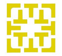 woyufen Throw Down Markers Court Lines Markers for Outdoor Pickleball Non-Slip Marking Tool for Baseball, Tennis, Volleyball, Soccer, and Basketball