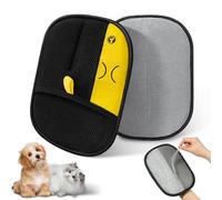 Woyuosn Upgrade Efficient Pet Hands on for Dogs, Cats & Horses with Long and Short Hair Fur Gentle Deshedding Mitt Massager Remover Tools Accessories Brush FurMingle Double-Sided cat Grooming Gloves
