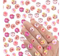 WOZADU 100 PCS Colorful Mini Resin Dessert Series Figures for Crafts Tiny Resin Baking Food Miniature Things for Dollhouse Fairy Garden Micro Landscaping Decoration Cake Toppers Decor