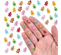 WOZADU 1000 PCS Luminous Mini Resin Turtles Figurines for Crafts Tiny Resin Animal Miniature Things for Dollhouse Fairy Garden Micro Landscaping Decoration Cake Toppers Decor